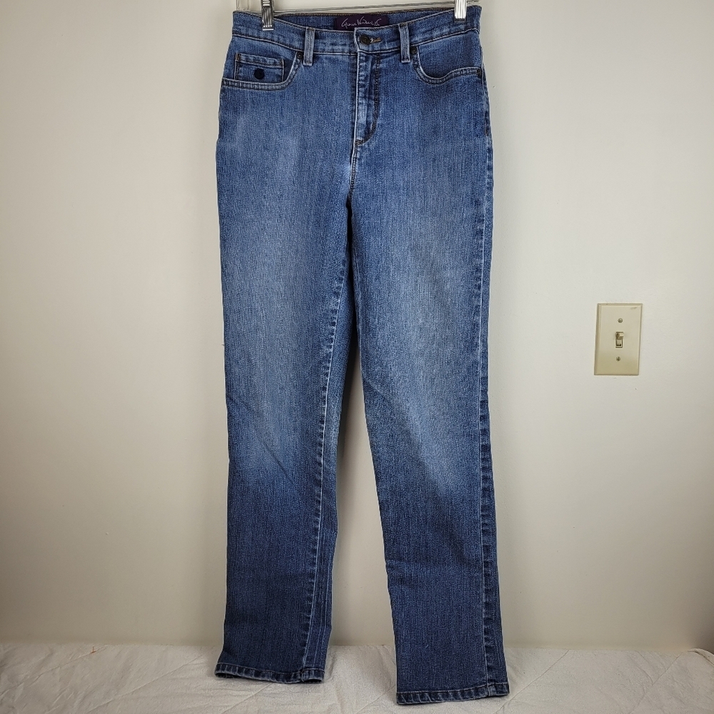 Gloria Vanderbilt Amanda Classic Slim Fit Women's Jeans Cotton Stretch High 6
